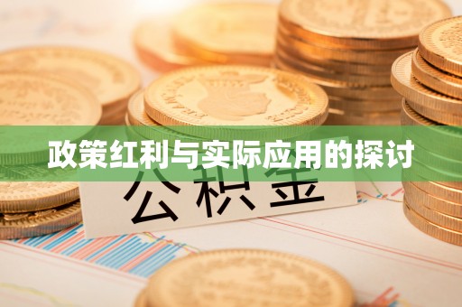 秦都政策红利与实际应用的探讨