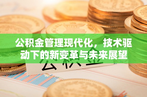 秦都公积金管理现代化，技术驱动下的新变革与未来展望